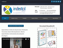 Tablet Screenshot of indestalgroup.com